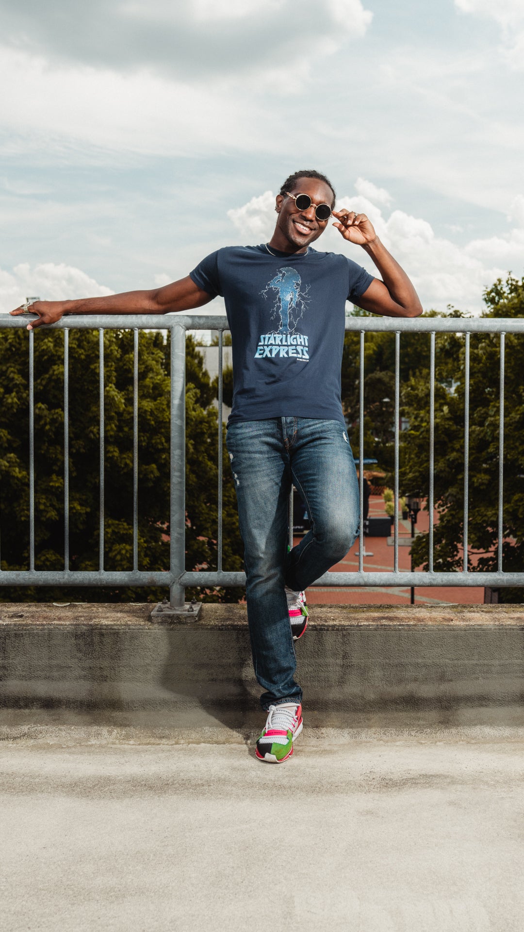 Electra T-Shirt navy